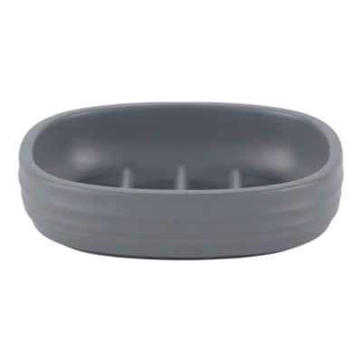 ΣΑΠΟΥΝΟΘΗΚΗ ΠΟΛΥΕΣΤΕΡΙΚΗ ΡΙΓΕ ΣΕ ΧΡΩΜΑ ΓΚΡΙ ΜΑΤ 11,8x9,3x3εκ. ANKOR