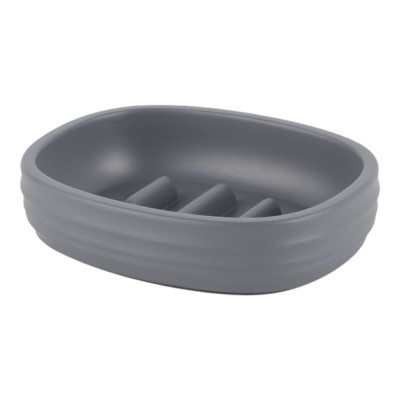 ΣΑΠΟΥΝΟΘΗΚΗ ΠΟΛΥΕΣΤΕΡΙΚΗ ΡΙΓΕ ΣΕ ΧΡΩΜΑ ΓΚΡΙ ΜΑΤ 11,8x9,3x3εκ. ANKOR