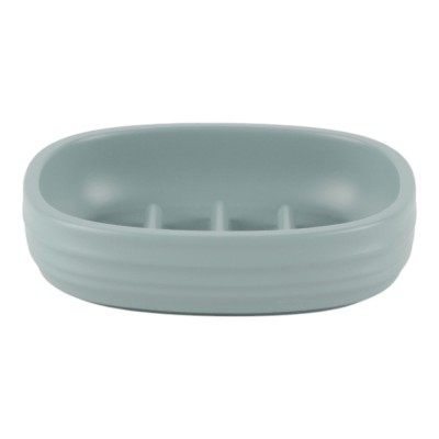 ΣΑΠΟΥΝΟΘΗΚΗ ΠΟΛΥΕΣΤΕΡΙΚΗ ΡΙΓΕ ΣΕ ΧΡΩΜΑ MINT ΜΑΤ 11,8x9,3x3εκ. ANKOR