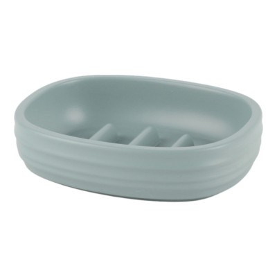 ΣΑΠΟΥΝΟΘΗΚΗ ΠΟΛΥΕΣΤΕΡΙΚΗ ΡΙΓΕ ΣΕ ΧΡΩΜΑ MINT ΜΑΤ 11,8x9,3x3εκ. ANKOR