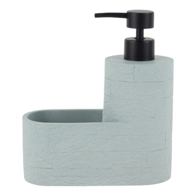 DISPENSER ΠΟΛΥΕΣΤΕΡΙΚΟ ΜΕ ΘΗΚΗ ΚΑΙ ΦΥΣΙΚΗ ΟΨΗ ΠΕΤΡΑΣ ΣΕ ΜΠΕΖ ΧΡΩΜΑ 16,7x7,7x19εκ.ANKOR