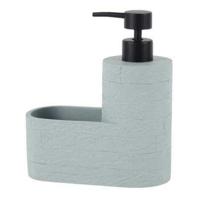 DISPENSER ΠΟΛΥΕΣΤΕΡΙΚΟ ΜΕ ΘΗΚΗ ΚΑΙ ΦΥΣΙΚΗ ΟΨΗ ΠΕΤΡΑΣ ΣΕ ΜΠΕΖ ΧΡΩΜΑ 16,7x7,7x19εκ.ANKOR