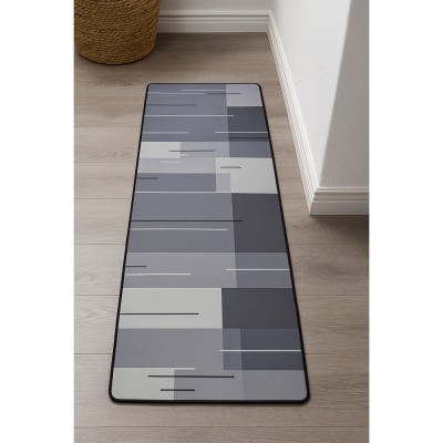 ΔΙΑΔΡΟΜΟΣ ΠΟΛΥΕΣΤΕΡΙΚΟΣ ΑΝΤΙΟΛΙΣΘΗΤΙΚΟΣ ΜΕ ΓΕΩΜΕΤΡΙΚΟ ΣΧΕΔΙΟ 70x140εκ. ANKOR