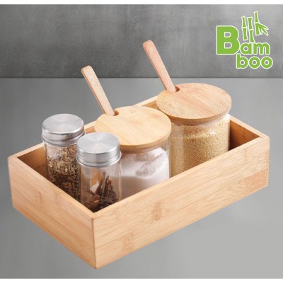 ΚΟΥΤΙ ΑΠΟΘΗΚΕΥΣΗΣ ΚΑΙ ΟΡΓΑΝΩΣΗΣ ΑΠΟ ΞΥΛΟ ΜΠΑΜΠΟΥ 15x23x6,8εκ. ANKOR