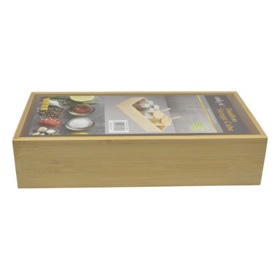 ΚΟΥΤΙ ΑΠΟΘΗΚΕΥΣΗΣ ΚΑΙ ΟΡΓΑΝΩΣΗΣ ΑΠΟ ΞΥΛΟ ΜΠΑΜΠΟΥ 15x30,5x6,8εκ. ANKOR