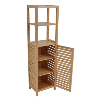 ΝΤΟΥΛΑΠΙ ΜΕ ΡΑΦΙΑ ΑΠΟ ΞΥΛΟ ΜΠΑΜΠOΥ 33x25x120εκ. ANKOR