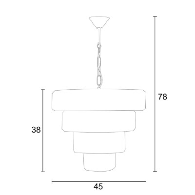 Φωτιστικό Πολύφωτο 7φ μέταλλο χρυσό κρύσταλλα Ε14