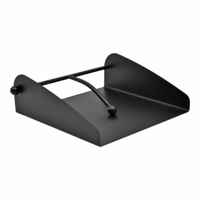 ΧΑΡΤΟΠΕΤΣΕΤΟΘΗΚΗ ΤΕΤΡΑΓΩΝΗ ΜΕΤΑΛΛΙΚΗ ΜΑΥΡΗ ΜΑΤ 17,5x17,5x6εκ.ANKOR