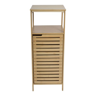 ΝΤΟΥΛΑΠΙ ΜΕ ΡΑΦΙΑ ΑΠΟ ΞΥΛΟ ΜΠΑΜΠOΥ 30x30x79εκ. ANKOR