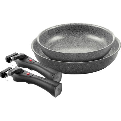 ΣΕΤ 2τεμ. ΤΗΓΑΝΙΑ Φ24+28cm με ΑΠΟΣΤ/ΝΗ ΛΑΒΗ TORRE 11461 - BALLARINI