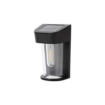 InLight Eagle LED 2W 3000K Outdoor Wall Lamp Black D:13,3cmx8,6cmx5,8cm (80206411S)