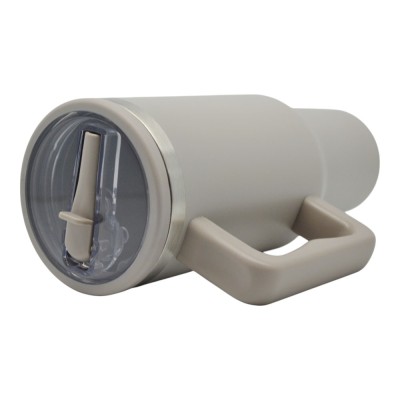 ΠΟΤΗΡΙ ΘΕΡΜΟΣ ΑΝΟΞΕΙΔΩΤΟ 1,2lt ΜΕ ΚΑΛΑΜΑΚΙ TAUPE 9,8x26εκ.ANKOR