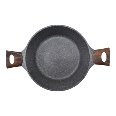 ΚΑΤΣΑΡΟΛΑ ΡΗΧΗ ΑΛΟΥΜΙΝΙΟΥ ΜΕ ΕΠΙΣΤΡΩΣΗ ΑΠΟ ΠΕΤΡΑ 28εκ. ΚΑΙ ΓΥΑΛΙΝΟ ΚΑΠΑΚΙ ΜΕ ΣΙΛΙΚΟΝΗ ANKOR