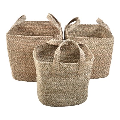 ΣΕΤ 3 ΤΕΜΑΧΙΩΝ ΚΑΛΑΘΙΑ ΨΑΘΙΝΑ ΣΕ ΦΥΣΙΚΟ ΧΡΩΜΑ ANKOR