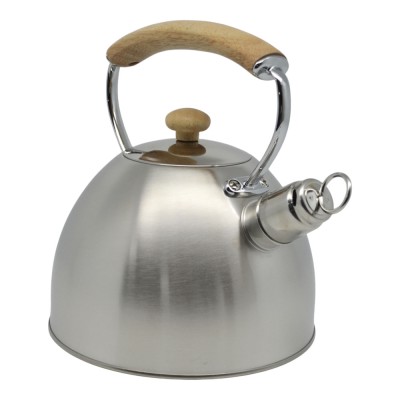 ΤΣΑΓΙΕΡΑ ΑΝΟΞΕΙΔΩΤΗ 2,5lt ΜΕ ΞΥΛΙΝΗ ΛΑΒΗ ANKOR