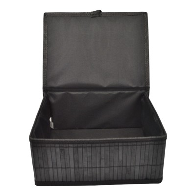 ΣΕΤ 3 ΚΟΥΤΙΑ ΑΠΟΘΗΚΕΥΣΗΣ ΜΠΑΜΠΟΥ ΣΕ ΜΑΥΡΟ ΧΡΩΜΑ ANKOR