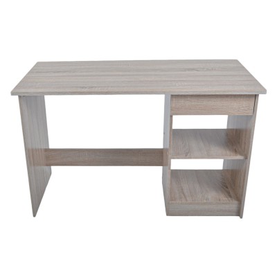 ΓΡΑΦΕΙΟ ΞΥΛΙΝΟ ΜΕ ΣΥΡΤΑΡΙ ΚΑΙ ΡΑΦΙΑ ΣΕ ΦΥΣΙΚΟ ΧΡΩΜΑ 120x60x75εκ. ANKOR