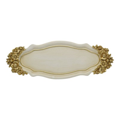 ΔΙΣΚΟΣ ΠΟΛΥΕΣΤΕΡΙΚΟΣ ΜΕ ΧΡΥΣΕΣ ΛΕΠΤΟΜΕΡΕΙΕΣ 35x12,5x2εκ.ANKOR