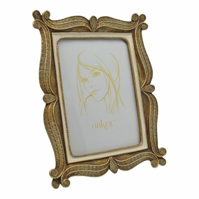 ΚΟΡΝΙΖΑ ΠΟΛΥΕΣΤΕΡΙΚΗ 15x20εκ. ΧΡΥΣΗ VINTAGE ANKOR